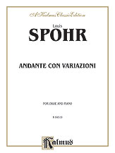 ANDANTE CON VARIATIONI OBOE/PIANO cover